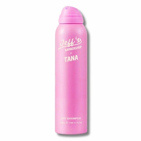 Jeff's Barbershop x Tana Mongeau Dry Shampoo, Clear Dry Shampoo Hair Spray, No Residue, Talc Free, All Hair Types, 4.1 fl oz