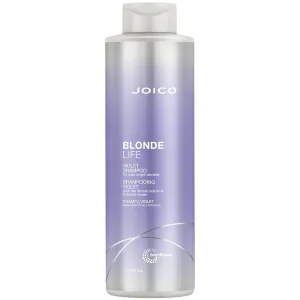 Joico Blonde Life Violet Shampoo | For Cool & Bright Blonde Hair | Neutralize Brassy Tones | Banish Yellow Tones | Boost Shine | Sulfate Free | With Monoi & Tamanu Oil