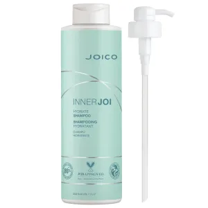 Joico InnerJoi Hydrate Shampoo | For Dry Hair & Scalp | Sulfate & Paraben Free | Naturally-Derived Vegan Formula