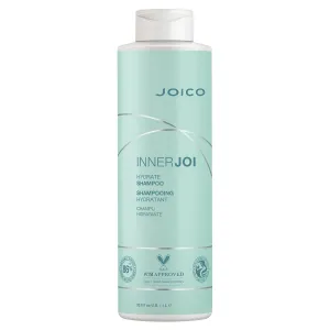 Joico InnerJoi Hydrate Shampoo | For Dry Hair & Scalp | Sulfate & Paraben Free | Naturally-Derived Vegan Formula