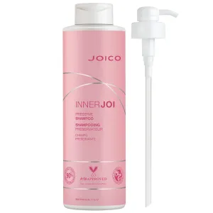 Joico InnerJoi Preserve Shampoo | For Color-Protection & Shine | For Color-Treated Hair | Sulfate & Paraben Free | Naturally-Derived Vegan Formula