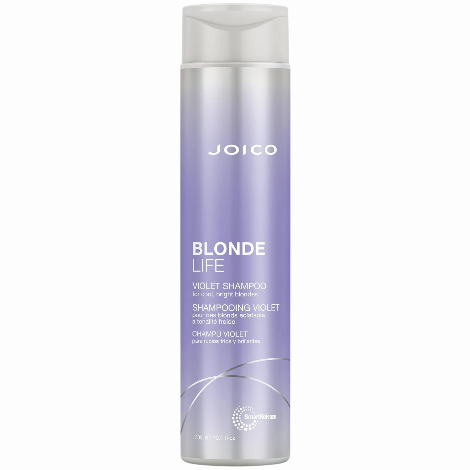 Joico Blonde Life Violet Shampoo | For Cool & Bright Blonde Hair | Neutralize Brassy Tones | Banish Yellow Tones | Boost Shine | Sulfate Free | With Monoi & Tamanu Oil