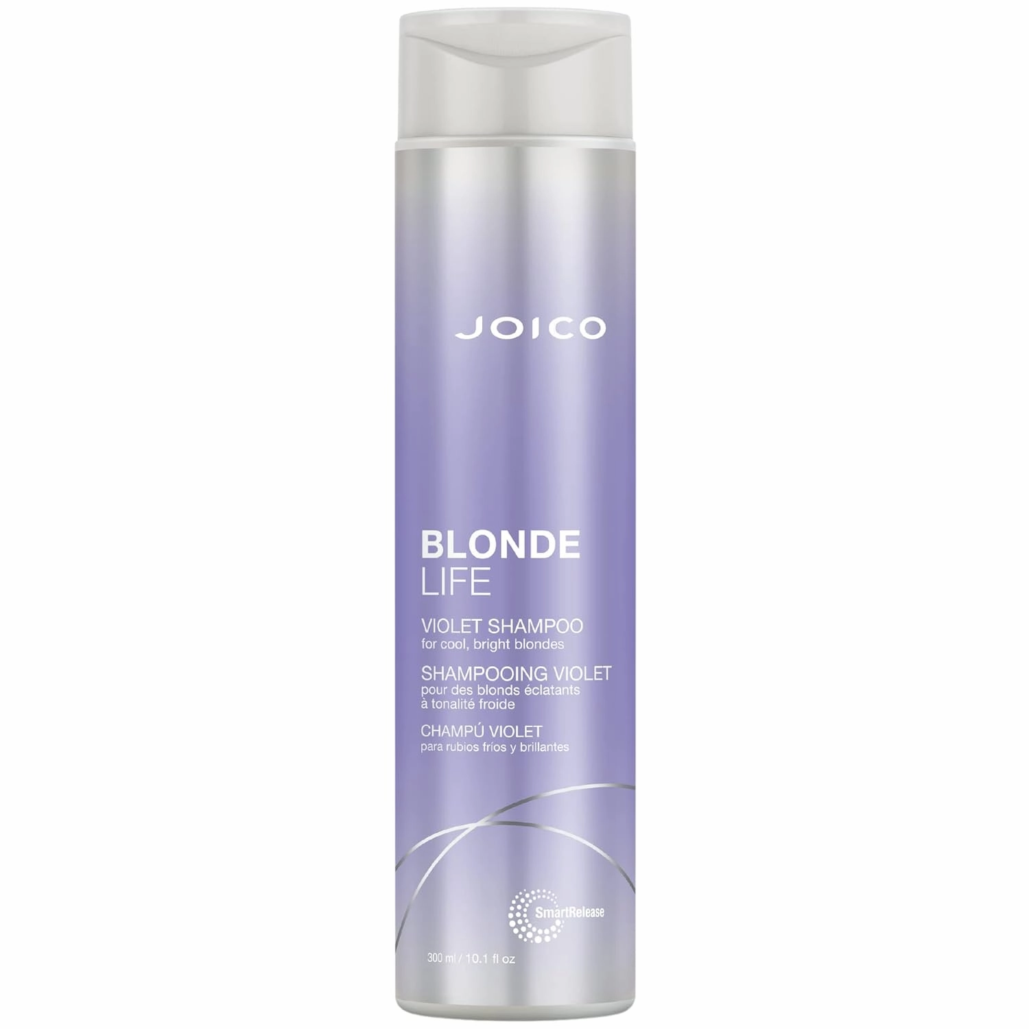 Joico Blonde Life Violet Shampoo | For Cool & Bright Blonde Hair | Neutralize Brassy Tones | Banish Yellow Tones | Boost Shine | Sulfate Free | With Monoi & Tamanu Oil