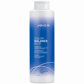 Joico Color Balance Blue Shampoo | For Lightened Brown Hair | Eliminate Brassy Orange Tones | Boost Color Vibrancy & Shine | Protect Against Harmful UV Radiation | With Rosehip Oil & Green Tea Extract