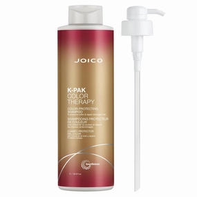 Joico K-PAK Color Therapy Color-Protecting Shampoo | For Color-Treated Hair | Boost Shine | Improve Elasticity | Repair Breakage | Rebuild Damaged Hair | With Keratin & Argan Oil