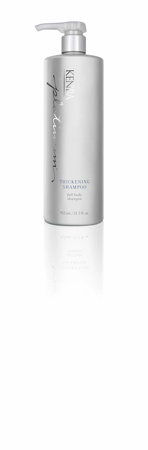 Kenra Platinum Thickening Shampoo/Conditioner | Provides Nourishment & Delivers Shine | Increases Thickness & Volume | Body & Fullness | Protects Against Humidity | All Hair Types