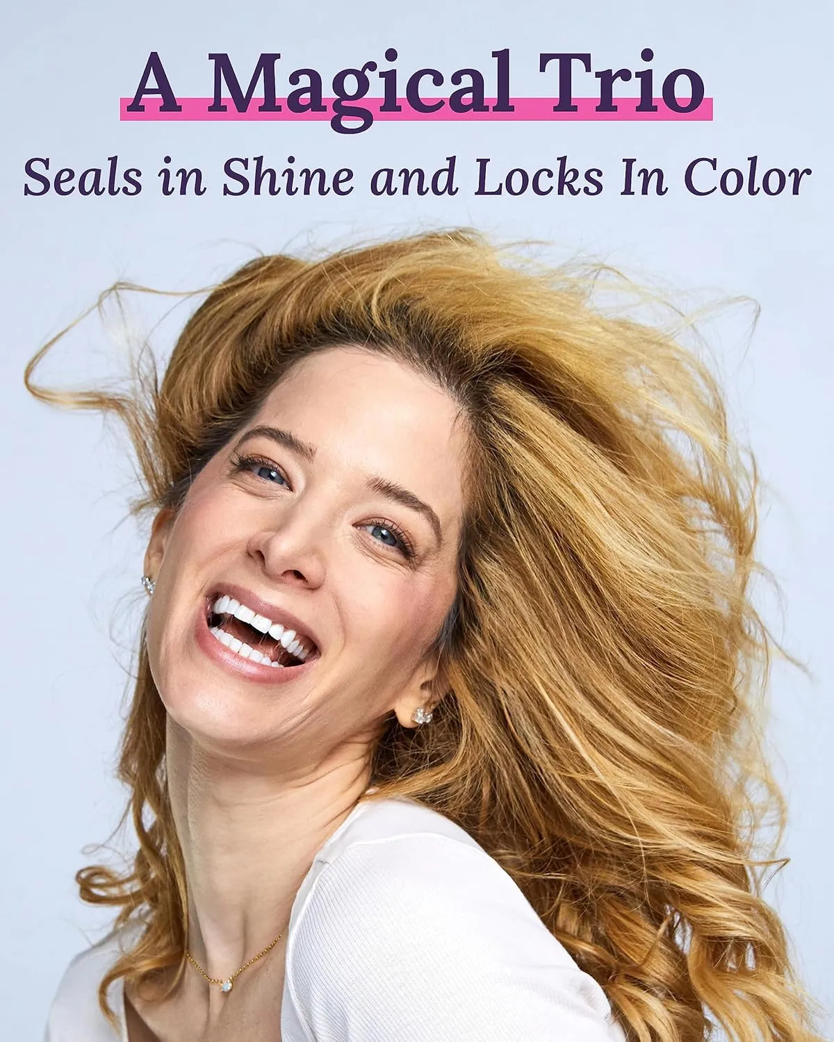 Keranique Color Treated Shampoo and Conditioner Set with Hair Thickening Spray - Keratin Enriched Color Boost Set w/Shampoo & Conditioner and Lift & Repair Spray for Women w/Fine, Thin, Colored Hair