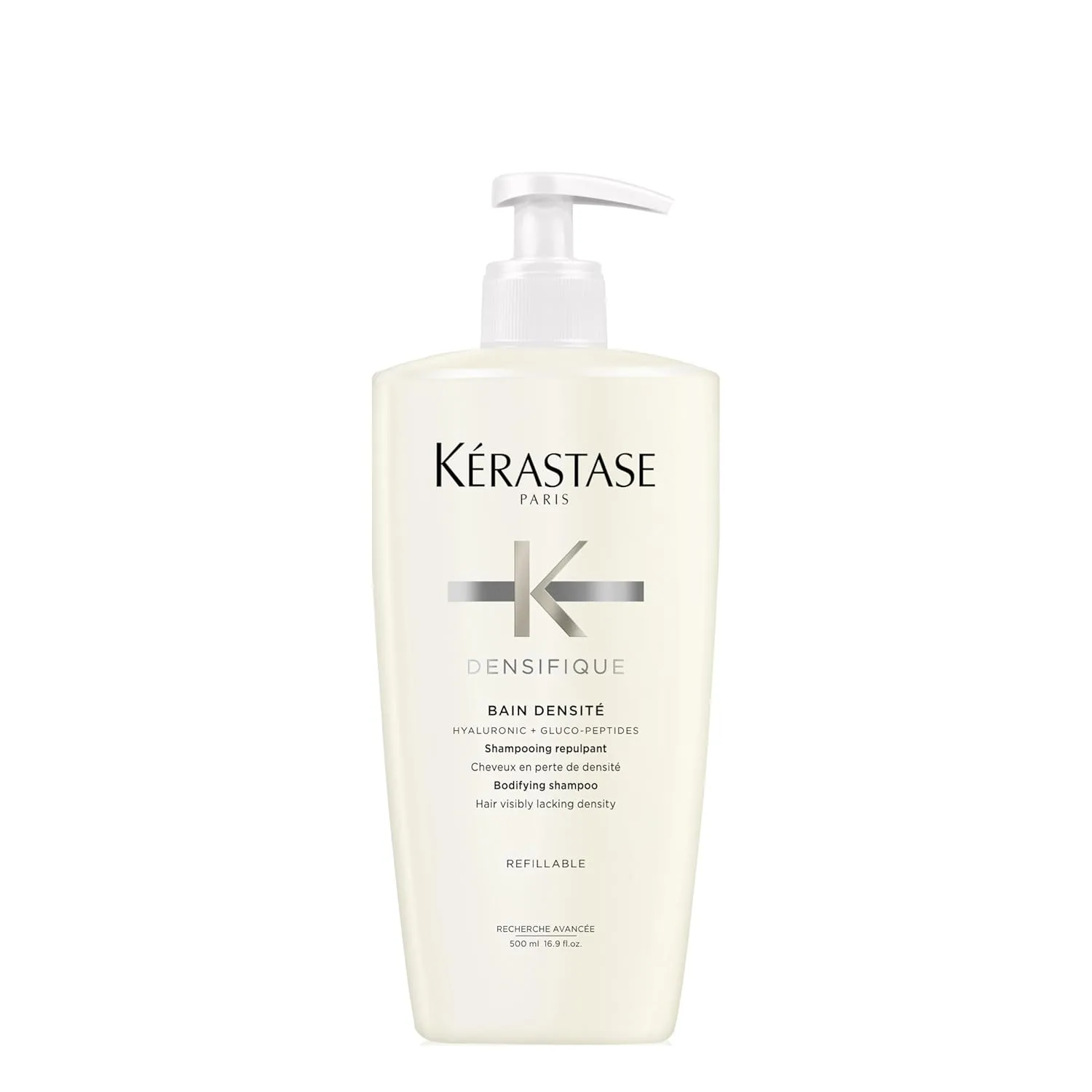 Kerastase Densifique Densité Shampoo - Thickening & Strengthening Shampoo, Removes Build-Up & Adds Shine, With Hyaluronic Acid, For Fine, Thin & Thinning Hair