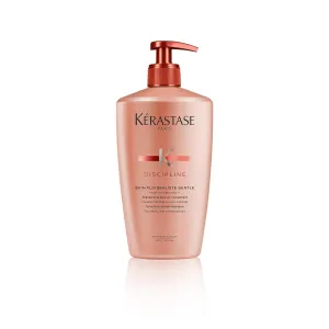 Kerastase Discipline Bain Fluidealiste Shampoo - Sulfate-Free, Smoothing & Hydrating, Frizzy Hair, Softens and Nourishes