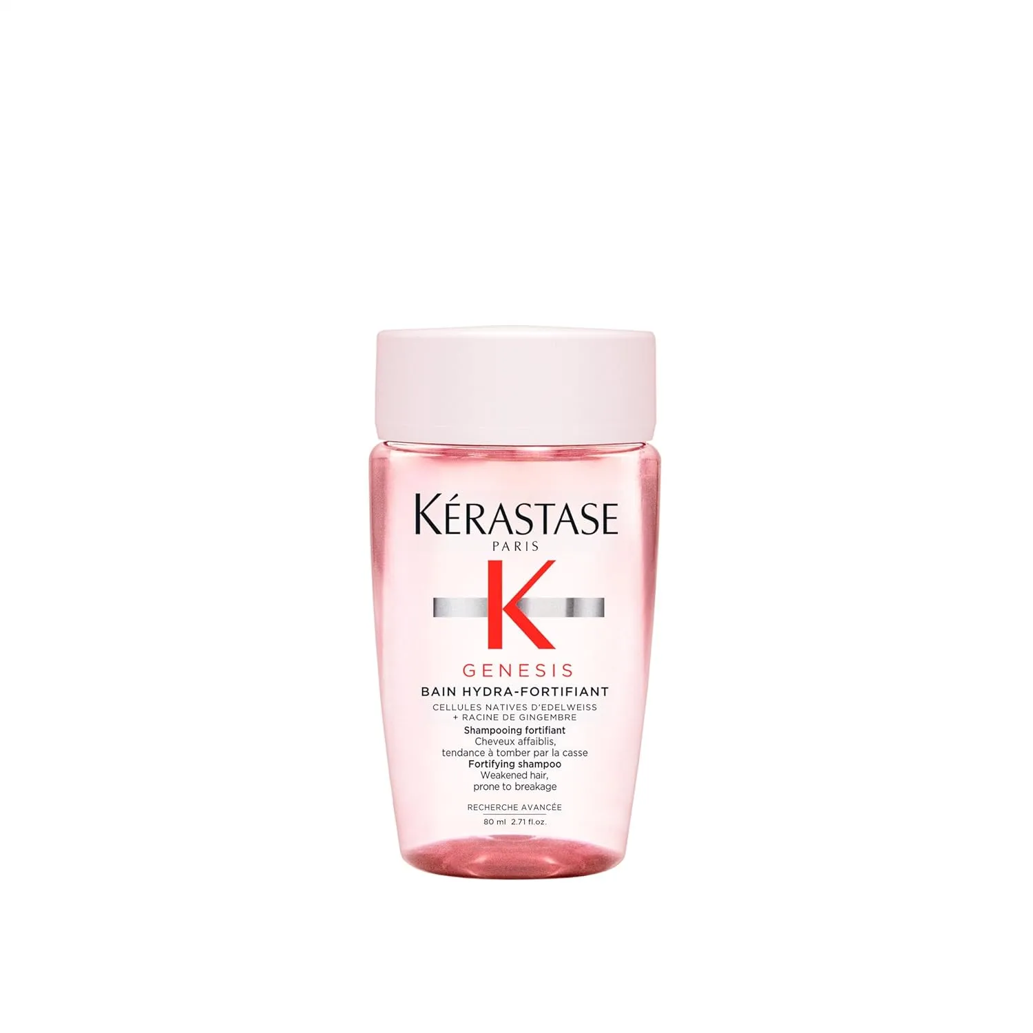 KERASTASE Genesis Hydra-Fortifiant Shampoo | Anti-Breakage & Strengthening For Weak or Damaged Hair | Hydrates Hair | Silicone Free | For Fine or Oily Hair