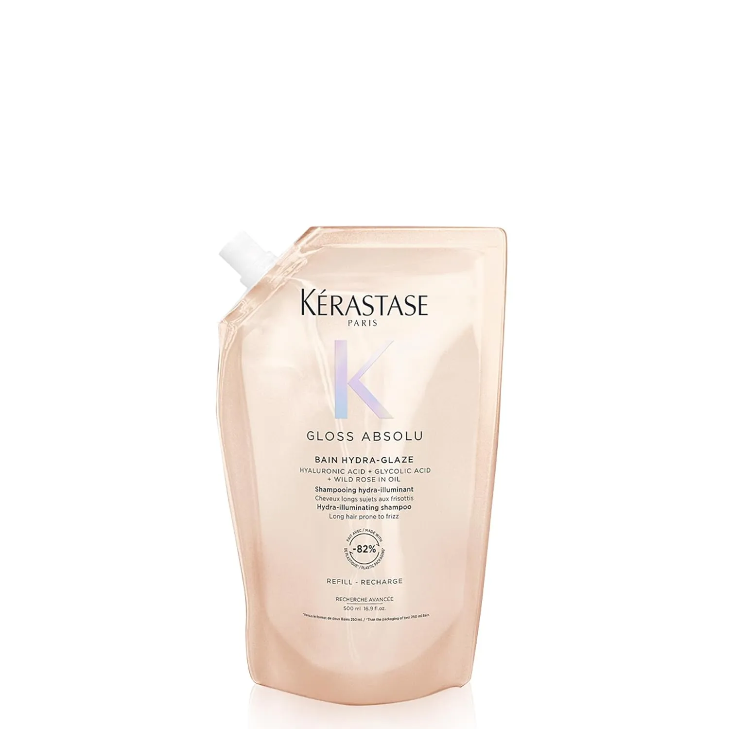 Kerastase Gloss Absolu High-Shine Anti-Frizz Shampoo - Cleanses & Reveals Ultimate Shine, for Glossy & Bouncy Hair