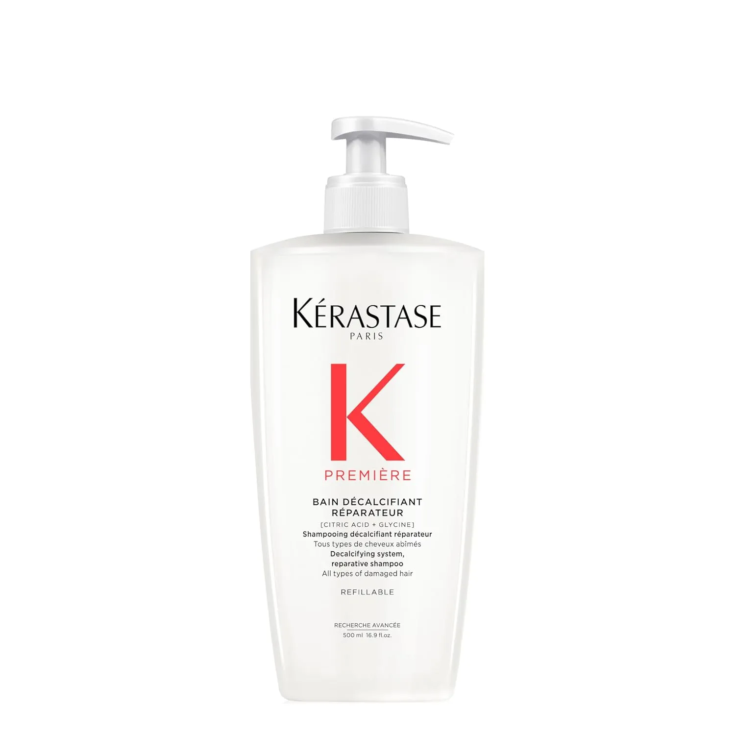 Kerastase Premiere Sulfate-Free Hair Repair Shampoo | Strengthening & Smoothing | For Breakage & All Damaged Hair Types | Removes Buildup and Decalcifies with Citric Acid