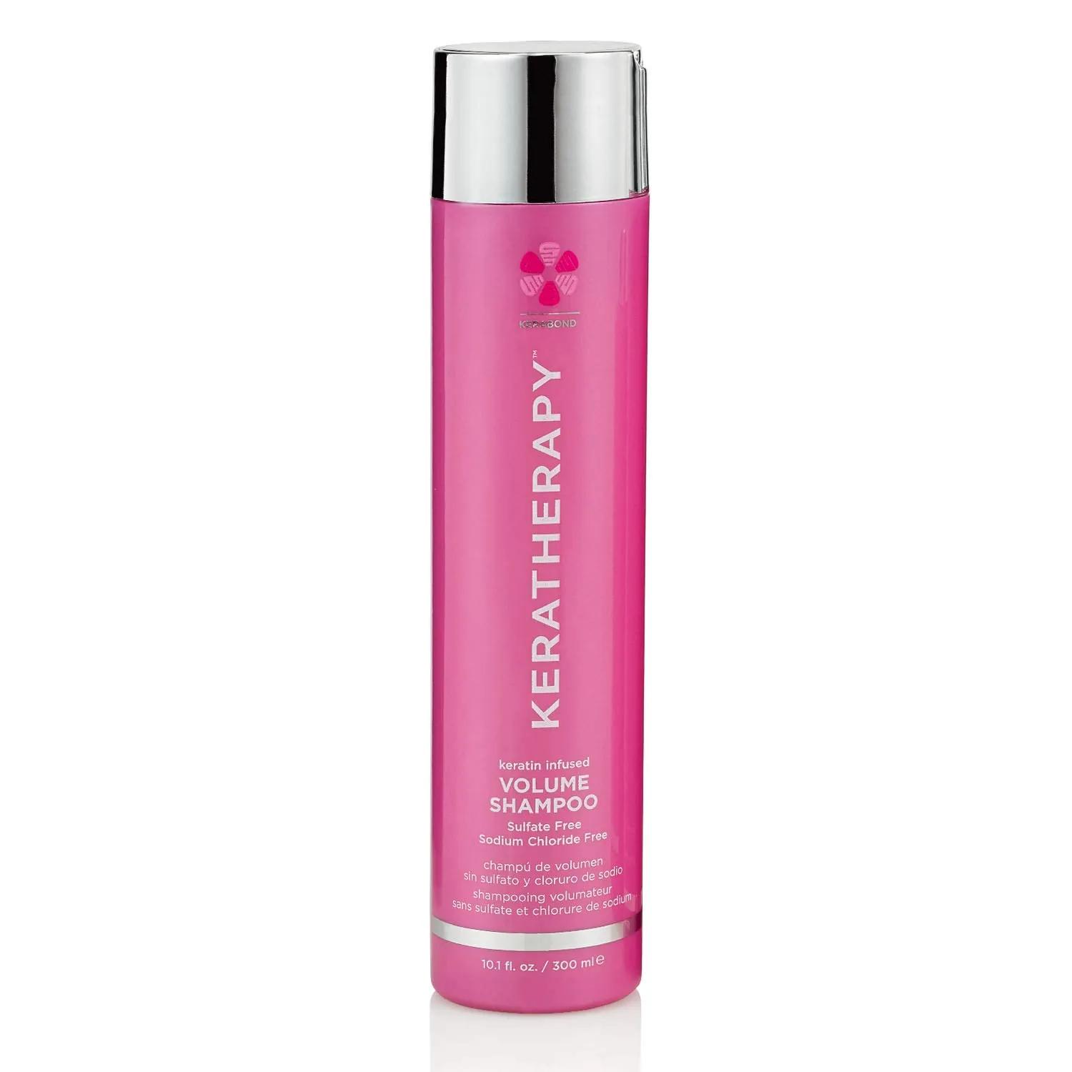 Keratherapy Keratin Infused Volume Shampoo, 10.1 fl oz, 300 ml - Volume Shampoo for Thin Hair - Kerabond Technology with Hemp Seed Oil, Indian Laurel Extract, Sea Kelp & Hydrolyzed Silk