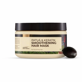 Keratin Strengthening Hair Mask for Dry & Frizzy Hair - Unscented, High Shine, Hydration, Smoothening - Sacha Inchi for Women & Men - Silicon Free - 200 Gram