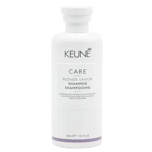 KEUNE Care Blonde Savior Shampoo, Sulfate-Free & Strengthening Cleanser for Blonde & Bleached Hair, 10.1 Fl Oz