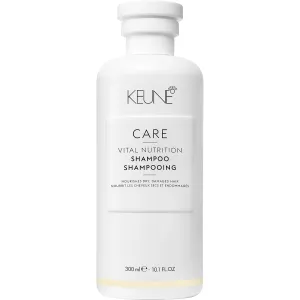 Keune Care Vital Nutrition Shampoo, Intense Nourishing & Moisturizing Cleanser for Dry or Damaged Hair, 10.1 Fl Oz