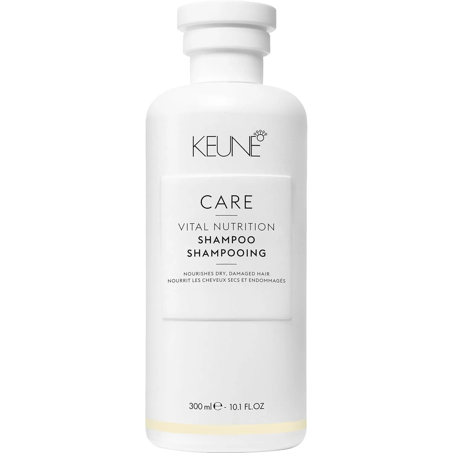 Keune Care Vital Nutrition Shampoo, Intense Nourishing & Moisturizing Cleanser for Dry or Damaged Hair, 10.1 Fl Oz