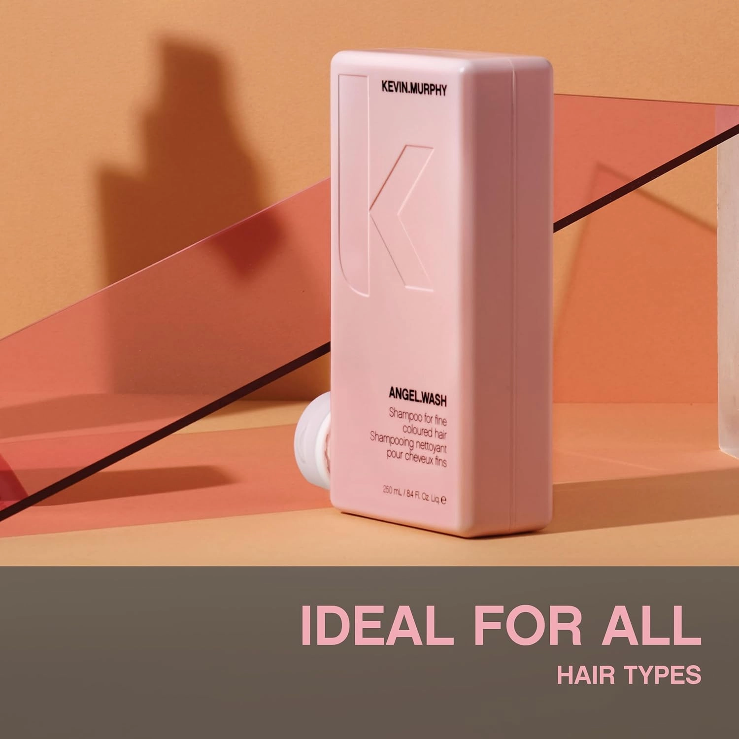 KEVIN.MURPHY ANGEL.WASH - Restorative Shampoo - For Fine Coloured Hair - Colour-Safe Shampoo - With Vitamins & Antioxidants - Sulphate & Paraben Free - 1 L / 33.8 fl oz