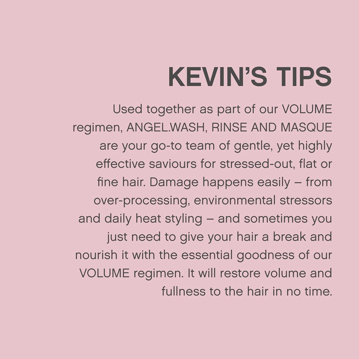 KEVIN.MURPHY ANGEL.WASH - Restorative Shampoo - For Fine Coloured Hair - Colour-Safe Shampoo - With Vitamins & Antioxidants - Sulphate & Paraben Free - 1 L / 33.8 fl oz