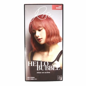 Korean Hello Bubble Easy At-Home Vivid Hair Coloring with Ampoule for Protection - Mise en scene (Ash Rose)