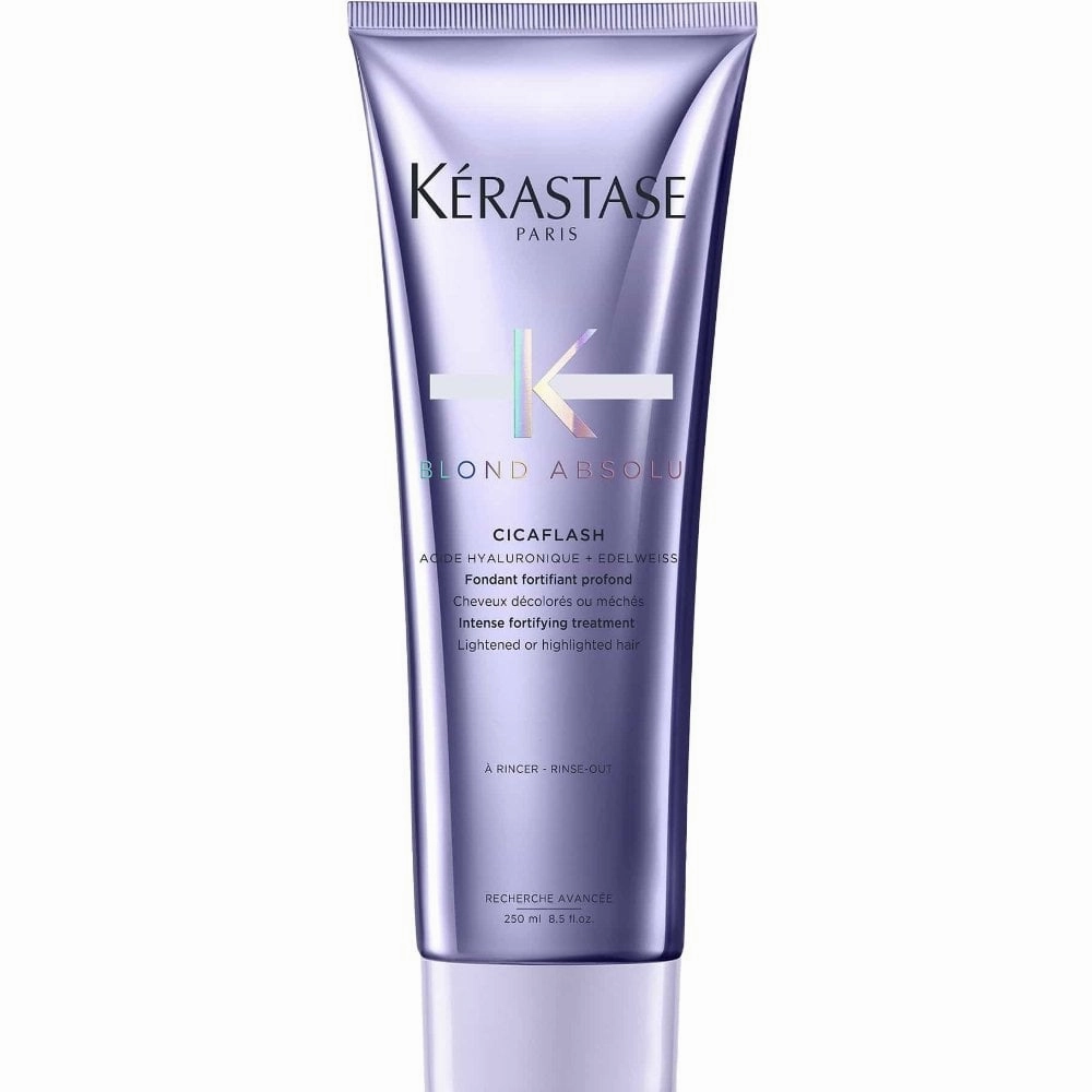 Kérastase Blond Absolu Bain Lumiere Hydrating Illuminating Shampoo 250ml & Cicaflash Treatment 250ml Twin