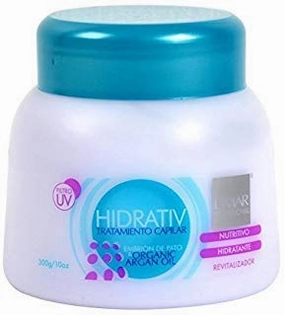 L'MAR Hidrativ With Duck Embryo Extract and Organic Argan Oil – Hair Treatment Hidrativ Tratamiento Capilar con Embrión de Pato Y Aceite Argan Orgánico