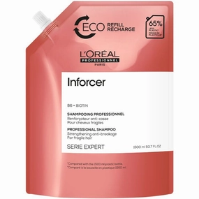 L'Oreal Professionnel Serie Expert Inforcer Strengthening Anti-Breakage Shampoo Refill Pouch 1500ml