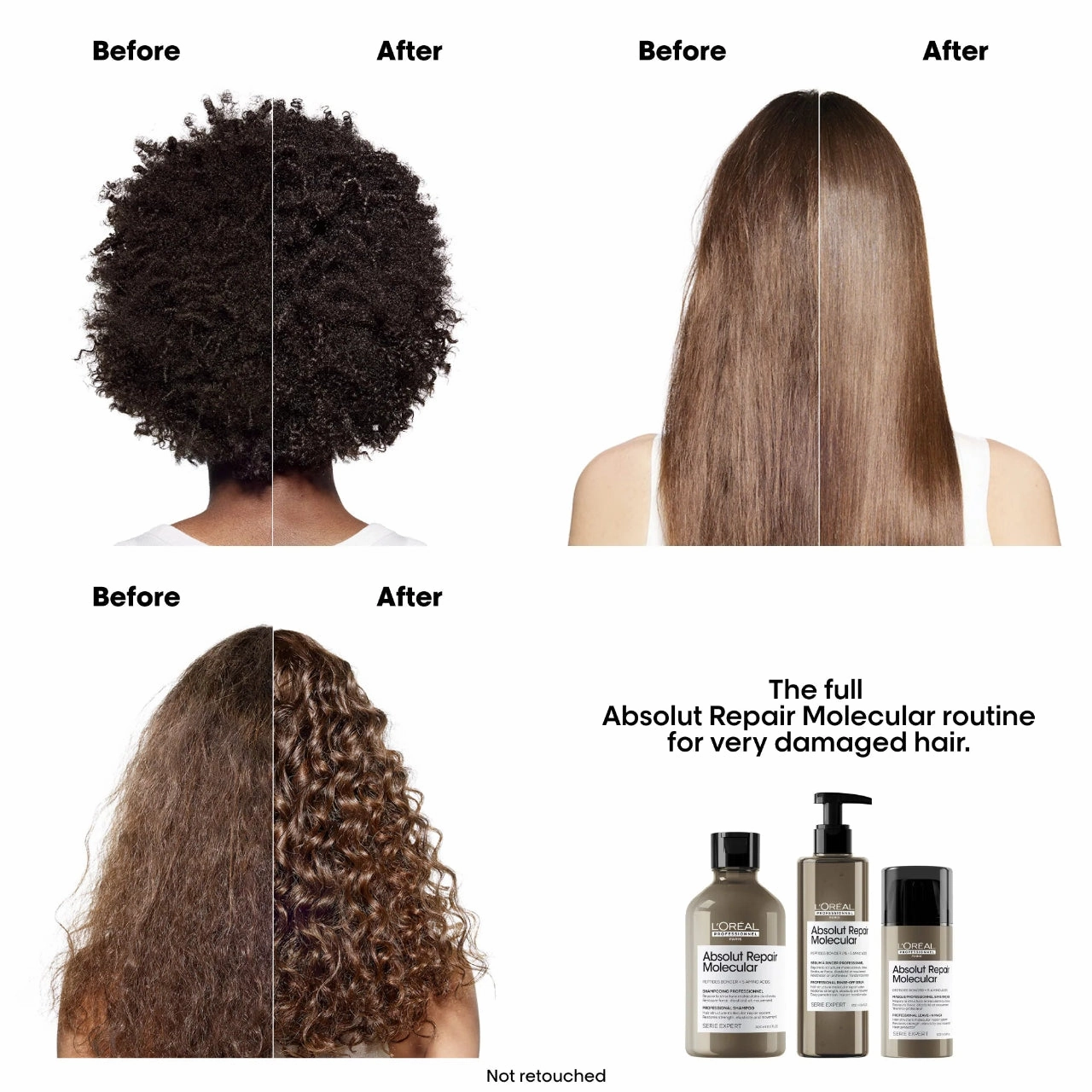 L'Oréal Professionnel Absolut Repair Molecular Shampoo 1500ML