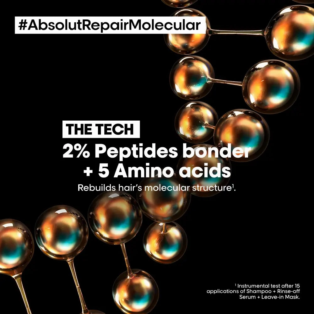 L’ORÉAL PROFESSIONNEL ABSOLUT REPAIR MOLECULAR SHAMPOO 300ML