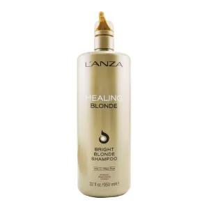 L'ANZA Healing Blonde Bright Shampoo, Formulated For Natural & Decolourized Blonde Hair, Boosts Shine And Brightness while Healing, With Sulfate-free, Paraben-free, Gluten-free Formula