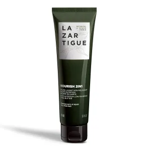 Lazartigue Nourish 2 in 1 Shampoo   Conditioner With Shea Butter. Gently Cleanses Dry Hair While Intensely Nourishing It. Vegan, Sulfate & Silicone Free, 5.1 fl.oz.