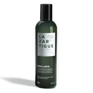 Lazartigue Rebalance Shampoo, Rice Vinegar & Spirulina, Purifies Oily Roots & Balances Moisture, Vegan, Sulfate & Silicone Free, 8.4 fl.oz.