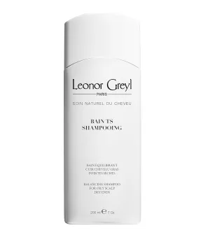 Leonor Greyl Balancing Shampoo for Oily Hair | Bain TS Organic Purifying & Nourishing Shampoo for Oily Scalp Dry Ends | Oily Hair Shampoo for Cleansing Scalp and Moisturizing Dry Ends | 7 fl oz