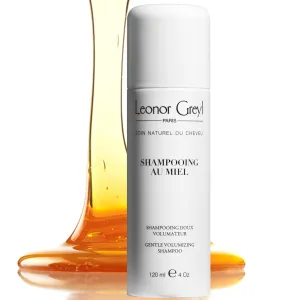 Leonor Greyl Gentle Volumizing Honey Shampoo - Shampooing Au Miel 97% Natural Ingredients, Lavender Honey, French Rose Extracts Build Volume, Flexibility & Shine. 4 fl Oz. Made In France.