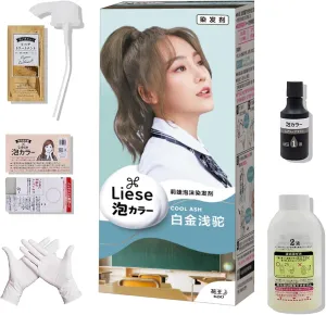 Liese Bubble Hair Color, Liese Hair Dye Japanese, Liese Foam Hair Dye, Kao Liese Prettia Bubble Foam Hair Dye Kit, for All Hair Types