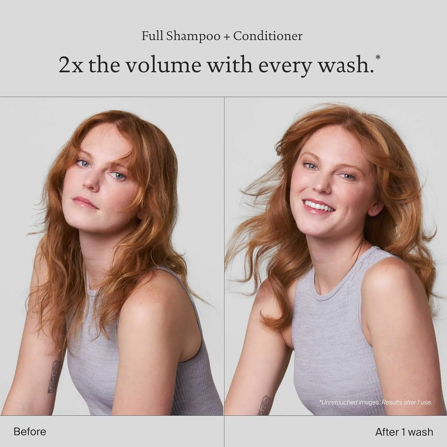 Living proof Full Shampoo, Volumizing Shampoo for Thin Hair, Paraben & Silicone Free, Safe for Color Treated Hair