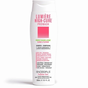 LUMIERE HIGHCURE Shampoo for color treated hair Perfect Colour & Shine for Dry, Dull, Weakened, Fragile, Colour Treated Highlighted, Highly-Lifted Hair Argan Oil & Ceramides Salon Hair Care