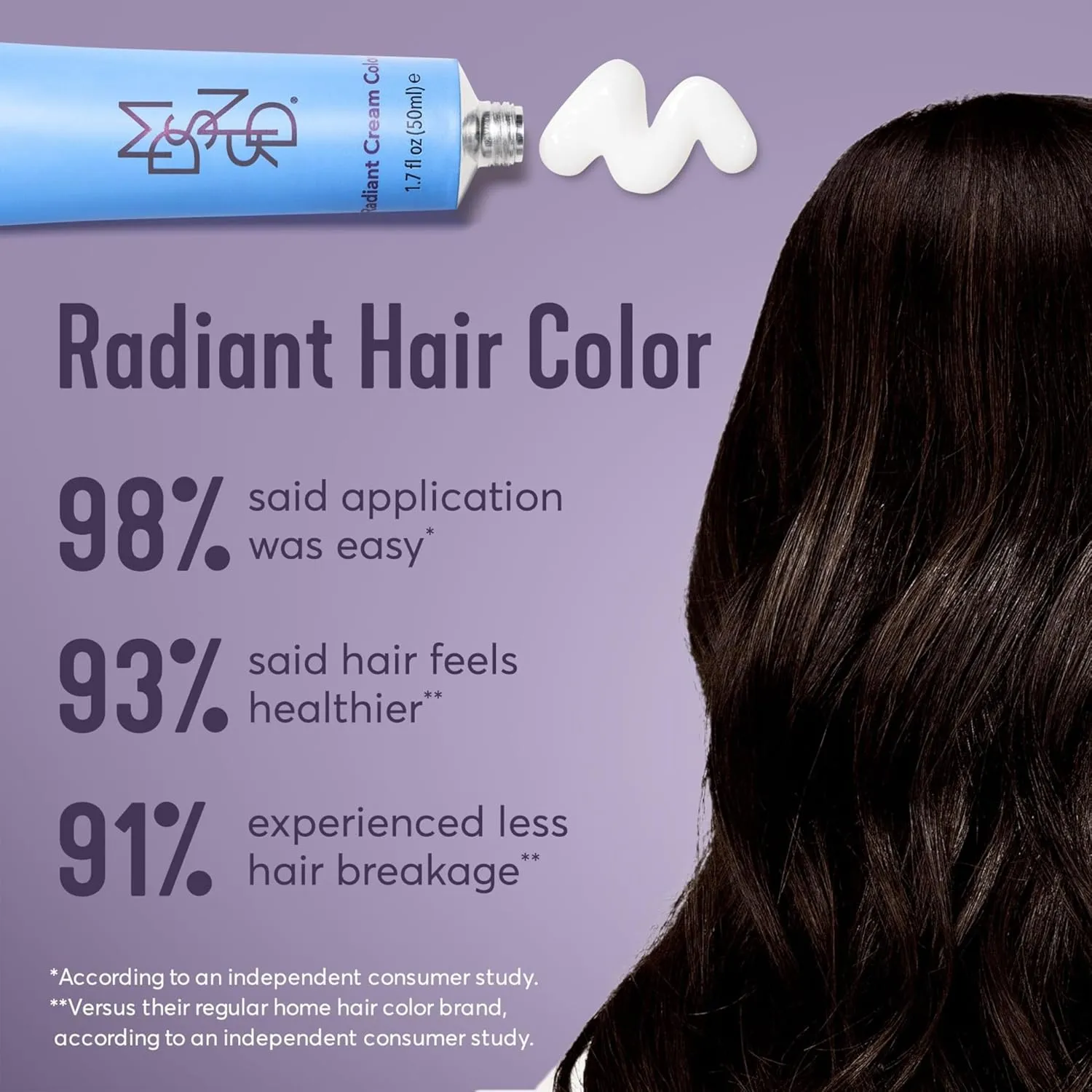 Madison Reed Radiant Hair Color Kit, Darkest Brown Black for 100% Gray Coverage, Ammonia-Free, 3NNA Positano Black, Permanent Hair Dye, Pack of 2