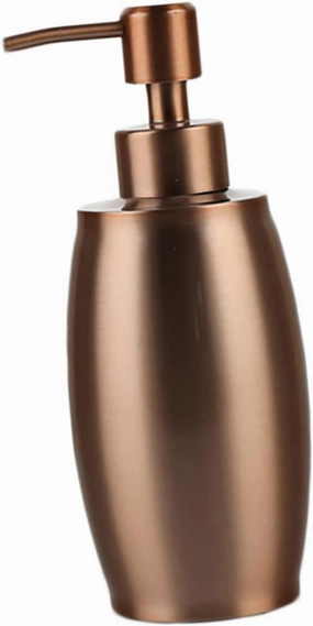 MAGICLULU 1pc Stainless Dispenser Bottle Lotion Pump for Use Rose Gold Body Wash Container and Scratch Resistant Stylish Soap Dispenser