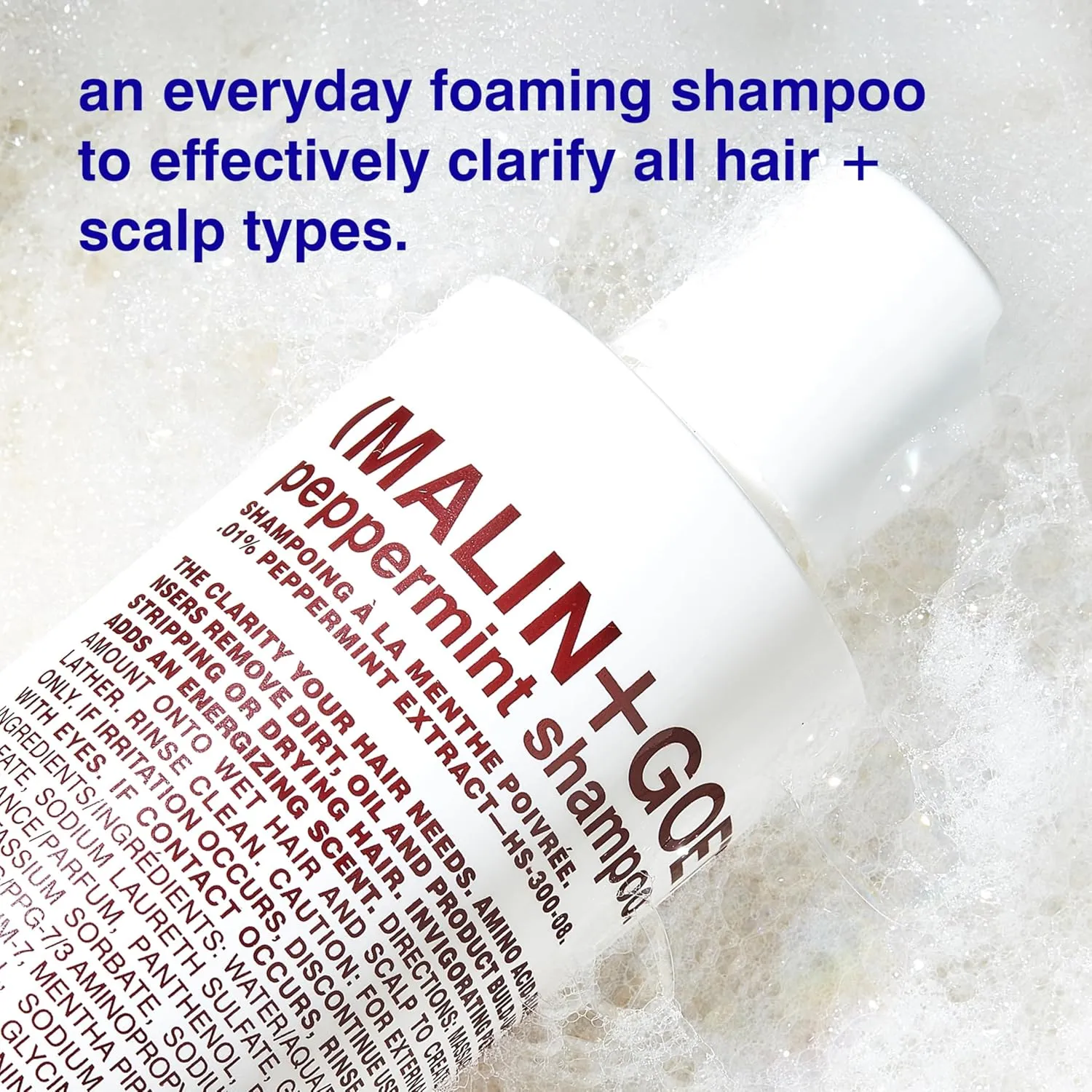 Malin   Goetz Shampoo – Clarifying, Unisex Natural Shampoo to Cleanse & Hydrate, Scalp Treatment Nourishes and Restores Healthy Texture for All Hair Types, Vegan and Cruelty-Free