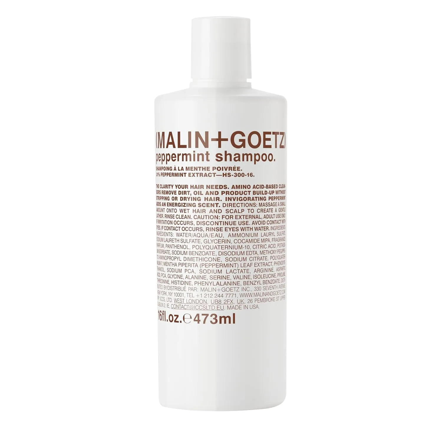 Malin   Goetz Shampoo – Clarifying, Unisex Natural Shampoo to Cleanse & Hydrate, Scalp Treatment Nourishes and Restores Healthy Texture for All Hair Types, Vegan and Cruelty-Free