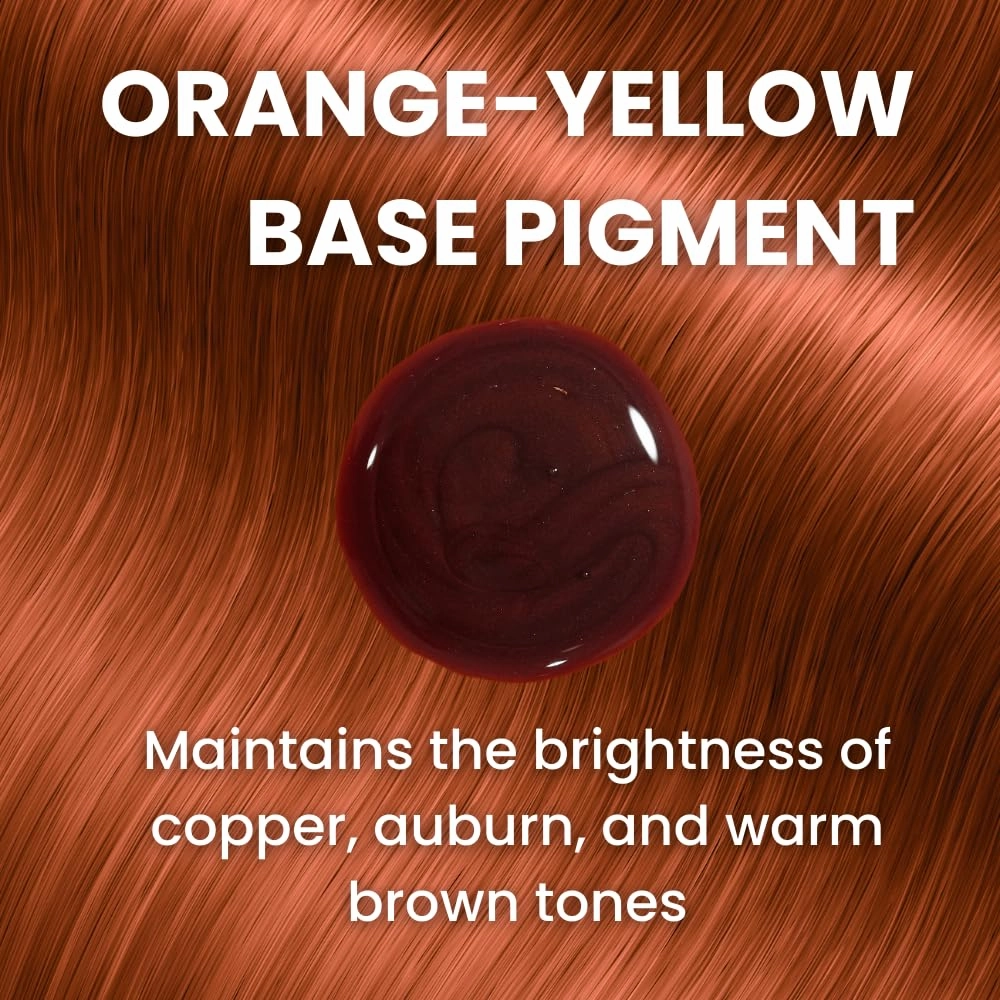 Marigold Hydrating Semi-Permanent Color Depositing Shampoo for Toning and Brightening Faded Color-Treated Hair - Prevents Fade, Extends Color Service (8.5 Oz.)