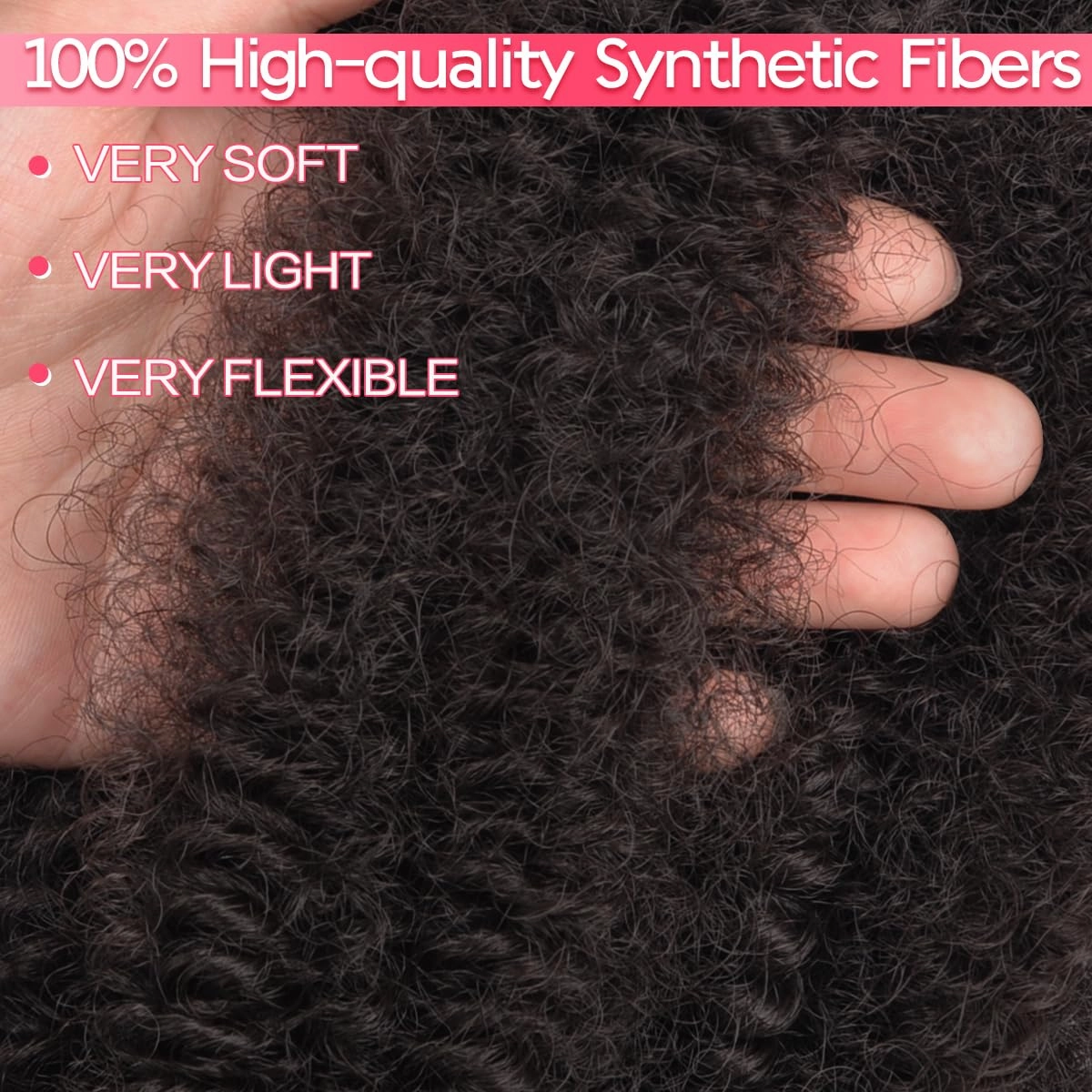 Marley Twist Braiding Hair 12 Inch Pre-separated Springy Afro Twist Hair 8 Packs Marley Hair for Butterfly Soft Locs Afro Spring Twist Hair Extensions (12 Inch,8Pack,#4)