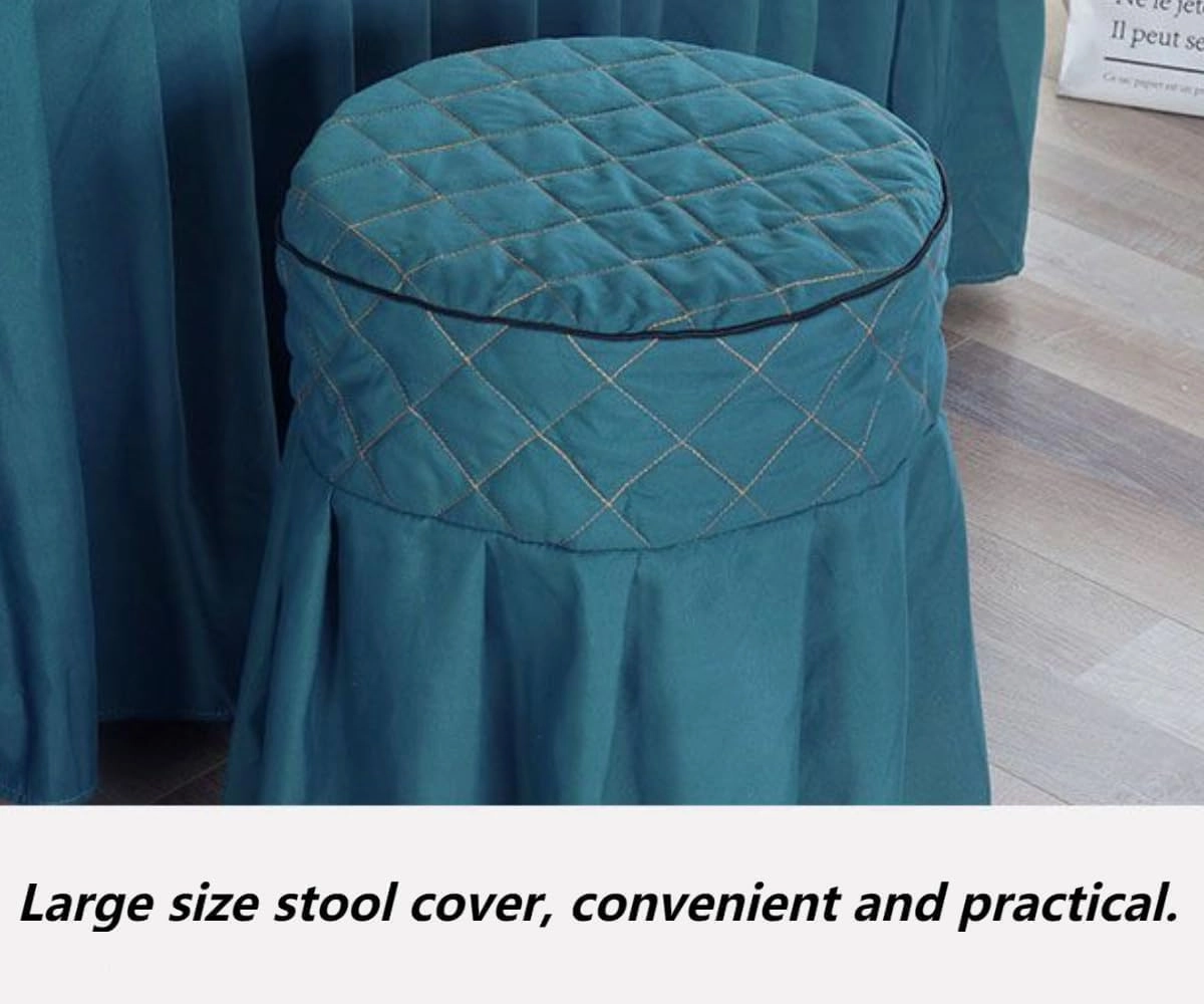 Massage Table Sheet Skirt Sets Beauty Bed Cover 4-Piece Soft Simple Spa Salon Bedspreads Solid Color Beauty Salon Bedskirt with Hole Massage Shampoo Bedding Set Cover Special-Purple-2||70x190cm