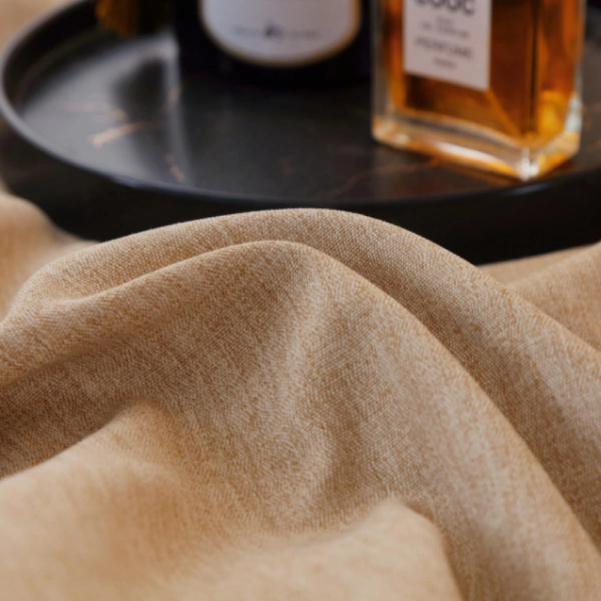 Massage Table Sheet Skirt Sets Beauty Bedspread 7-Piece Luxury Cotton and Linen Beauty Salon Special Massage Bedskirt With Pocket Solid Color Massage Shampoo Bedding Set Bed Cover-Khaki||185*70cm