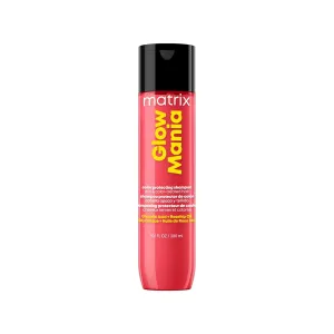 MATRIX Glow Mania Shampoo - Preserves Color Vibrancy and Enhances Shine, Color Protecting, For Dull and Color-Treated Hair, Sulfate-Free, With Glycolic Acid & Rosehip Oil