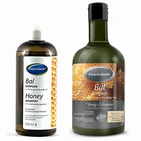 Mecitefendi 100% & Organic Garlic Shampoo - Ideal for Very Thin, Lifeless, Oily Hair and Helps Prevent Hair Loss - Odorless Unisex - Anti Dandruff   Promotes Hair Growth - 400 Ml / 13.53 FL OZ