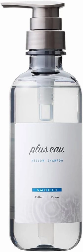Mellow Shampoo – White Floral & Pear Scent, Silicone-Free, 450ml Pump Bottle, Made in Japan