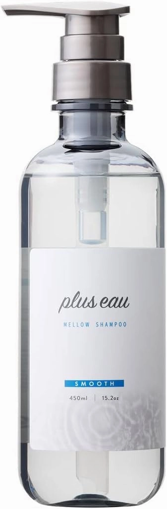 Mellow Shampoo – White Floral & Pear Scent, Silicone-Free, 450ml Pump Bottle, Made in Japan