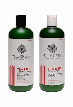 Mill Creek Botanicals Tea Tree Shampoo and Conditioner Bundle
